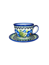 Load image into Gallery viewer, Blue Poppy Teacup