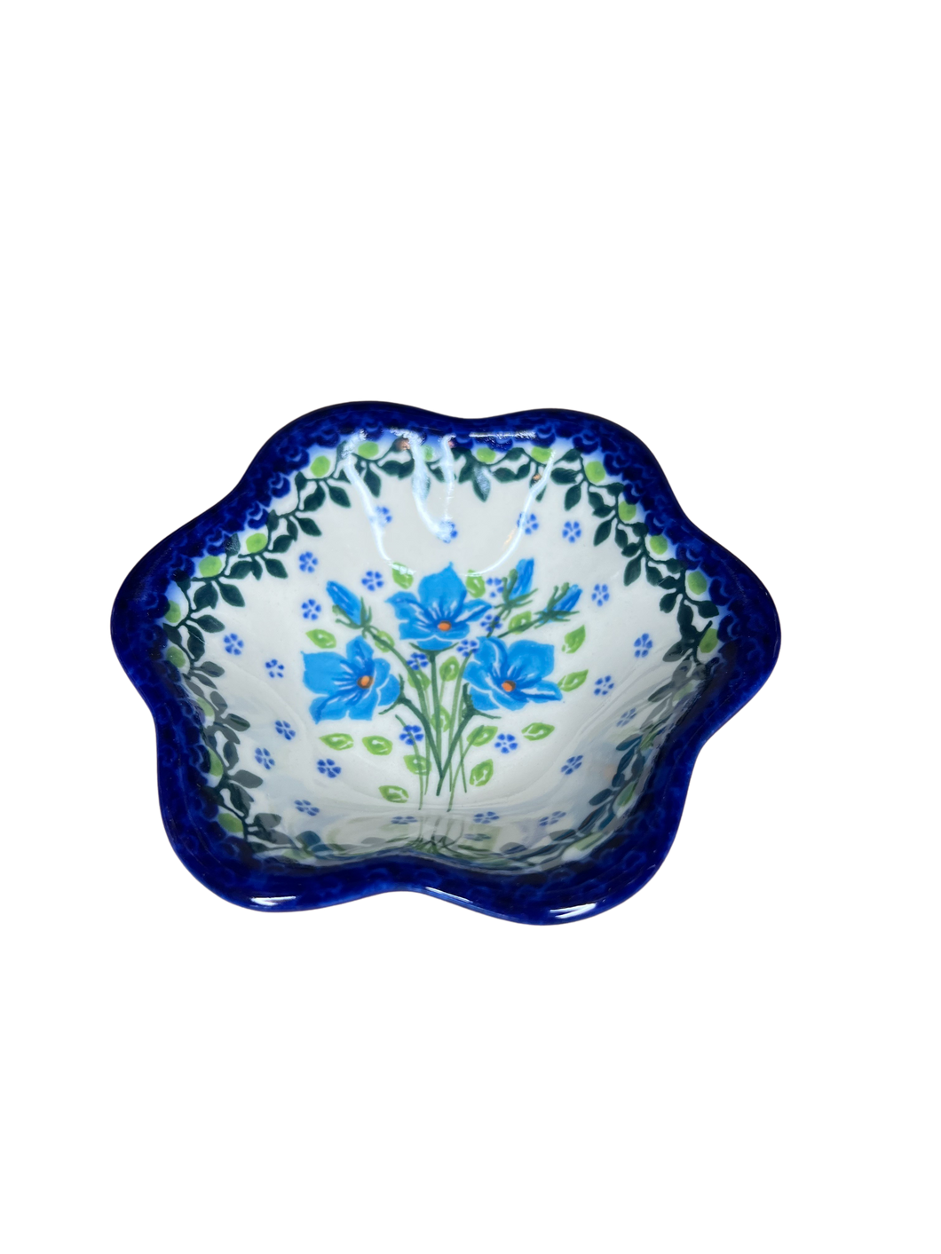 Flower Bowl Blue Bell