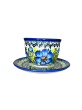 Load image into Gallery viewer, Blue Poppy Teacup