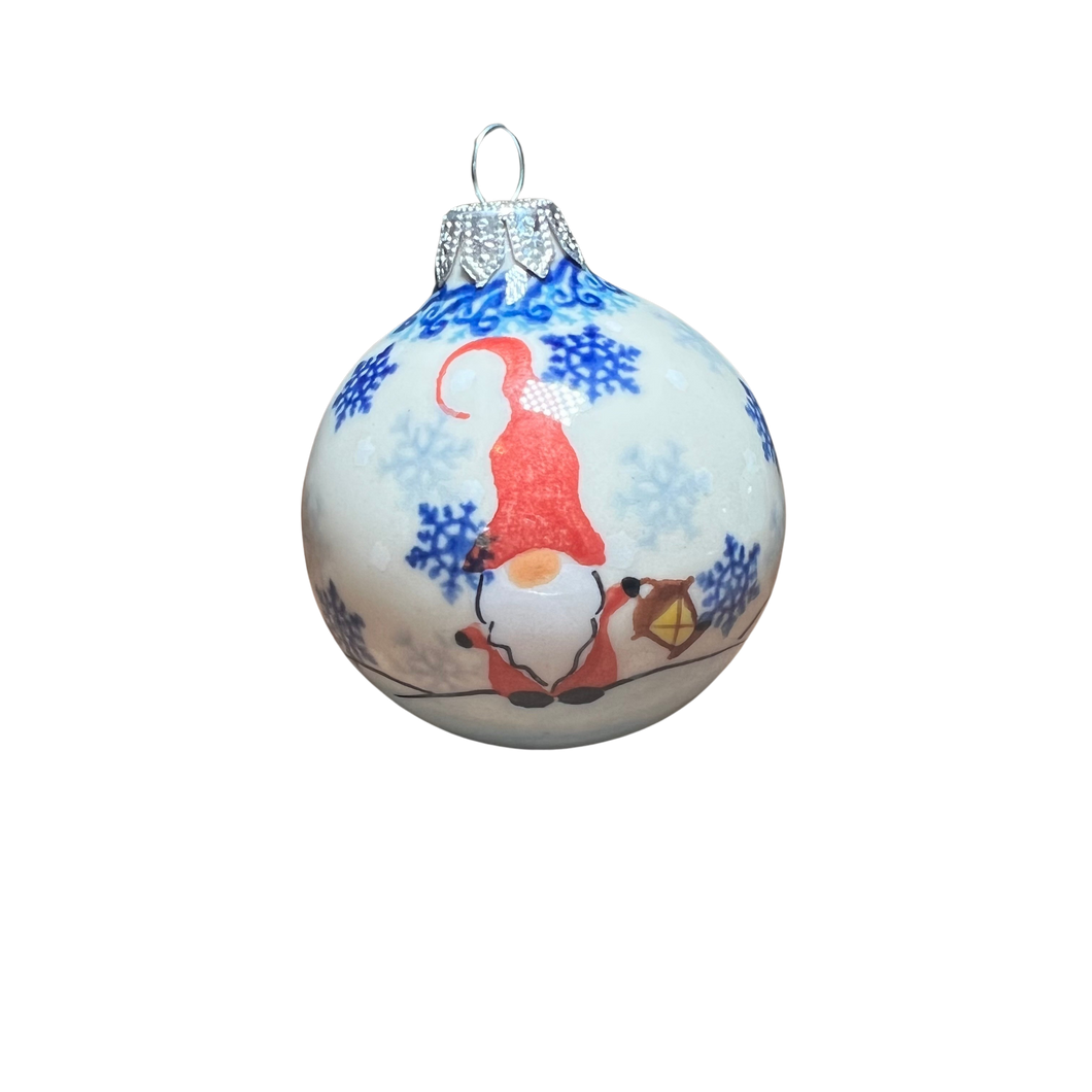 Round Gnome Ornament