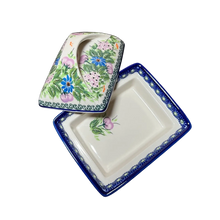 Load image into Gallery viewer, Lavender Box Butter Dish