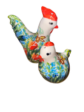 Load image into Gallery viewer, Chicken and Rooster Salt and Pepper set