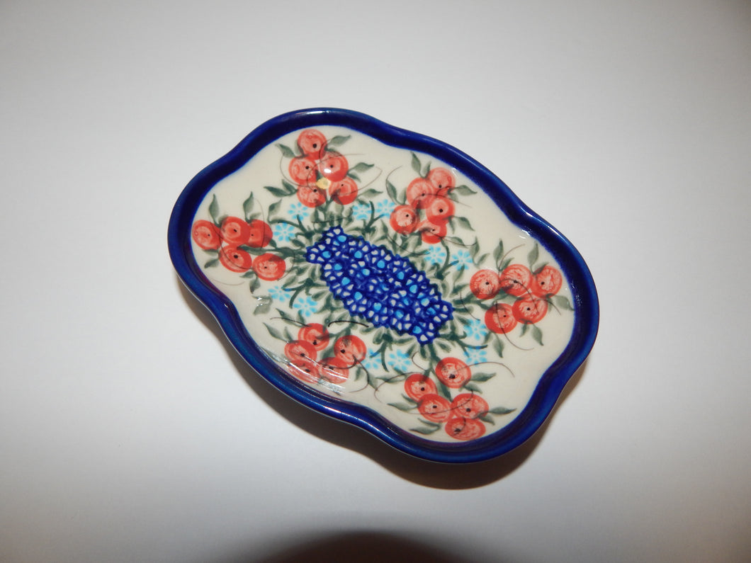 Soap Dish- Red Berries