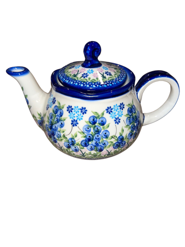 30 ounce Blueberry Teapot