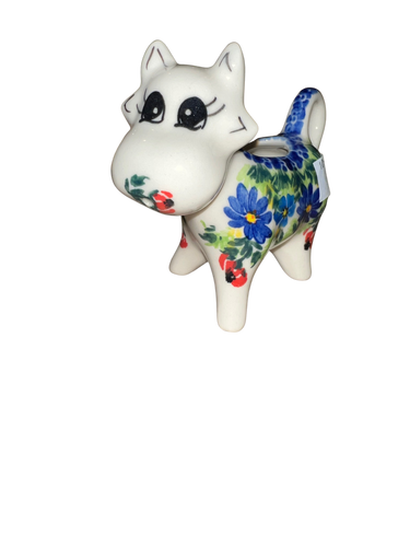 Small Red Poppy Cow Creamer