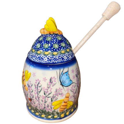 Lavender Honey Pot